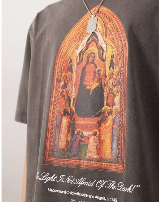 PacSun Black Graphic T-shirt for men