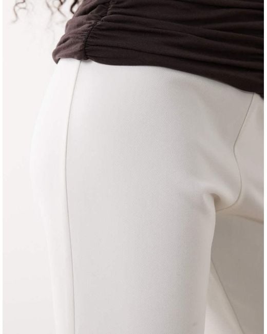 ASOS White Tailored Flared Trouser