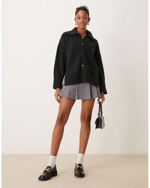 Abercrombie & Fitch Black – strickjacke