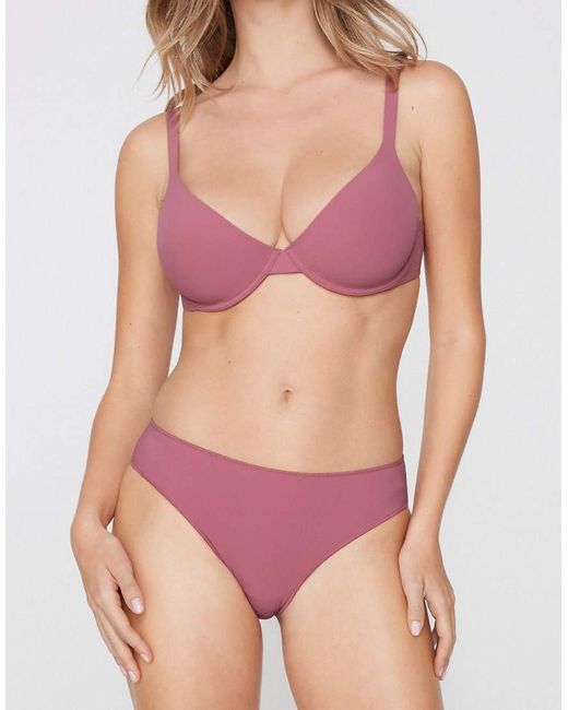 Tezenis Pink Microfibre Classic Knickers