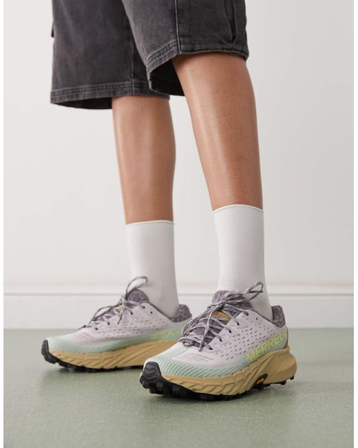 Merrell Black Agility Peak 5 Trainers