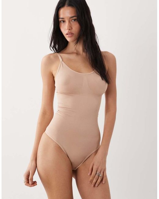 New Look Natural Seamless Shapewear Bodysuit
