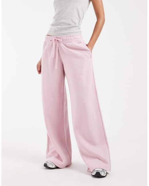 Hollister Pink Low Waist Wide Leg joggers