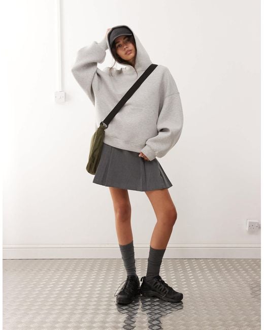 Weekday Natural Oversized Hoodie