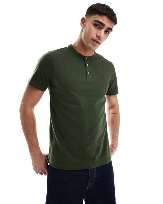 Camiseta Con Cuello Panadero Y Logo De Murciélago De Levi's de hombre de color Green