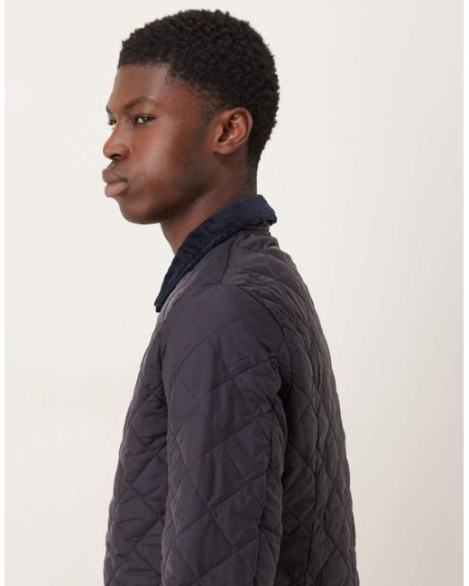 Barbour Blue Heritage Liddesdale Quilted Jacket for men