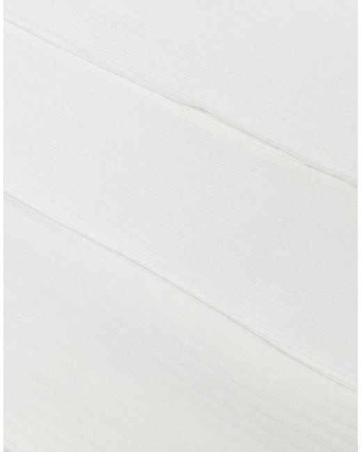 ARKET Set Van 5 Paar Geribbelde Enkelsokken in het White voor heren