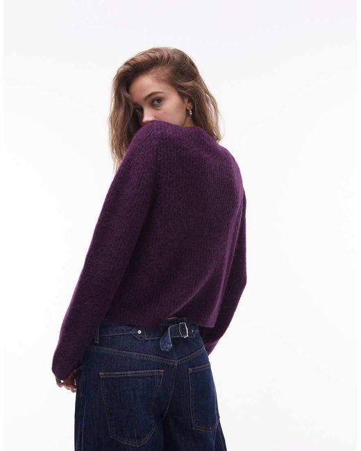 Cardigan di & Other Stories in Purple