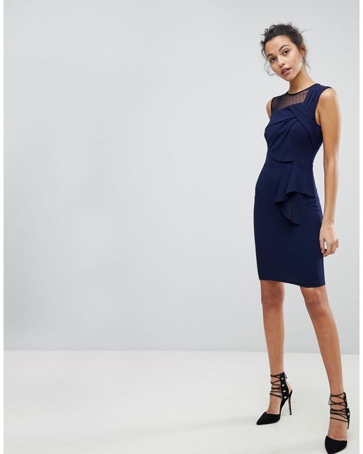 lipsy pleated midi dress