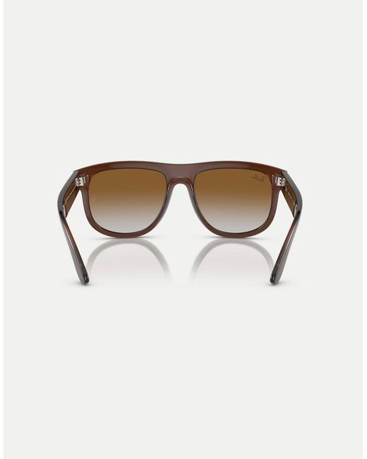 Ray-Ban Brown Reverse Sunglasses With Lens