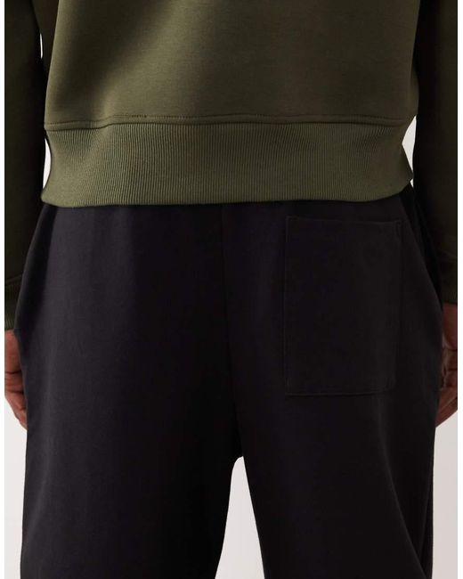 ASOS White Tapered jogger With Pin Tuck for men