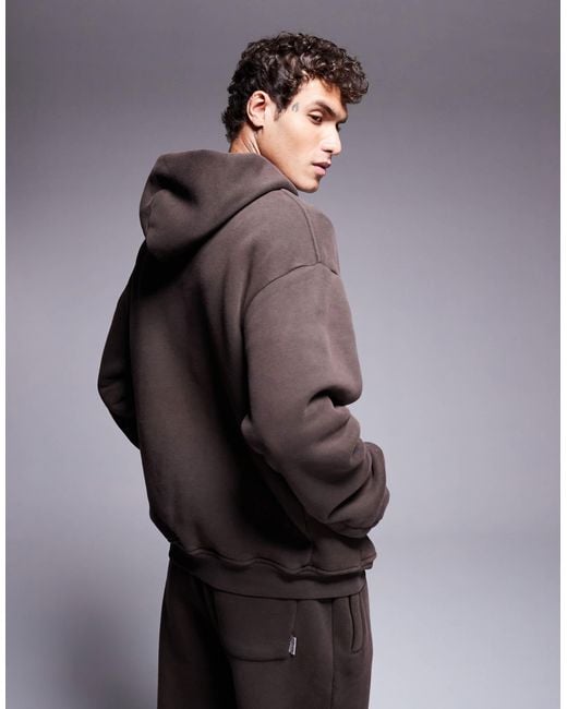 The Couture Club – essentials – kapuzenpullover in Gray für Herren
