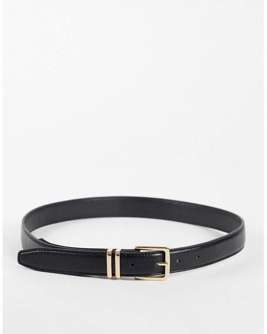 Mango Gray Classic Belt