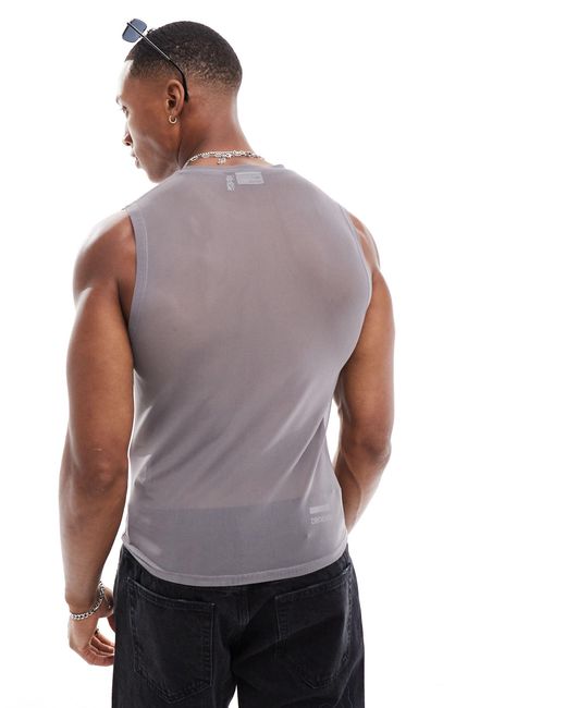 ASOS Purple Muscle Fit Vest for men