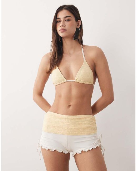 Dippin' Daisy's Brown Dippin Daisys Mini Beach Shorts