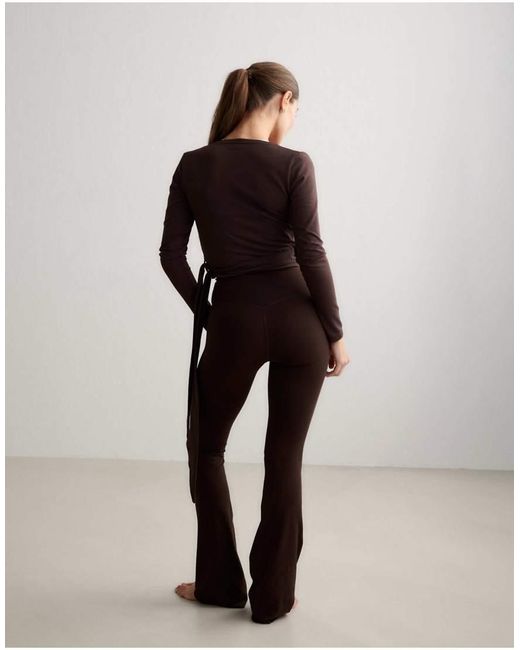 Aim'n Natural Chocolate Sense Flare Tights