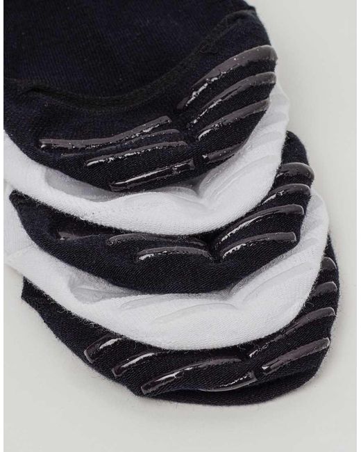 Tezenis Blue 5 Pairs Of Cotton Shoe Liners