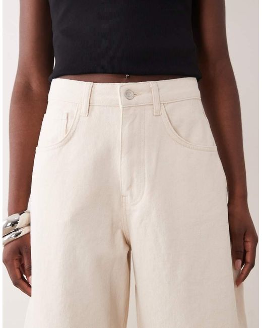ASOS Natural Turn Up Barrel