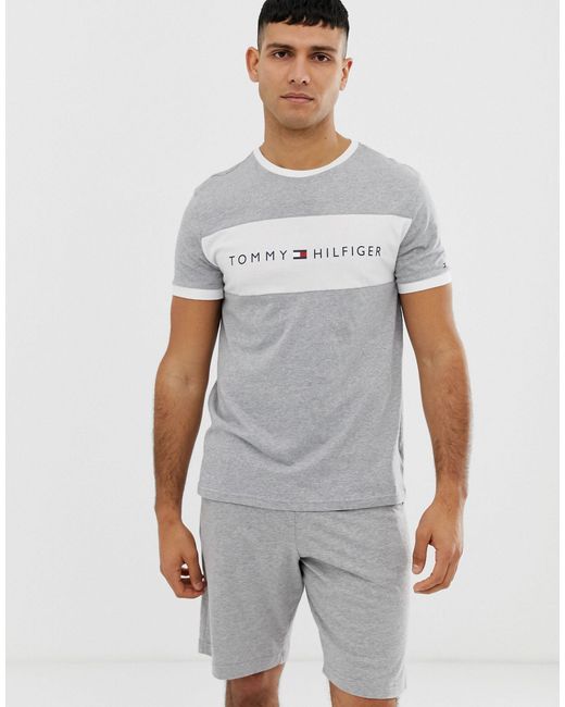 mens grey tommy hilfiger t shirt