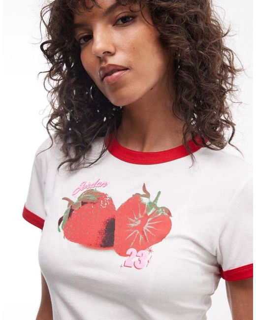 Nike White Graphic Baby Tee