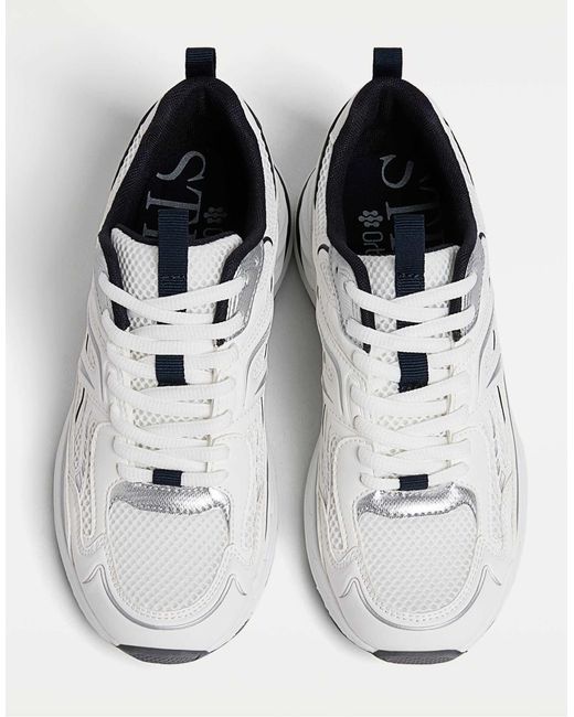 Stradivarius White – sneaker