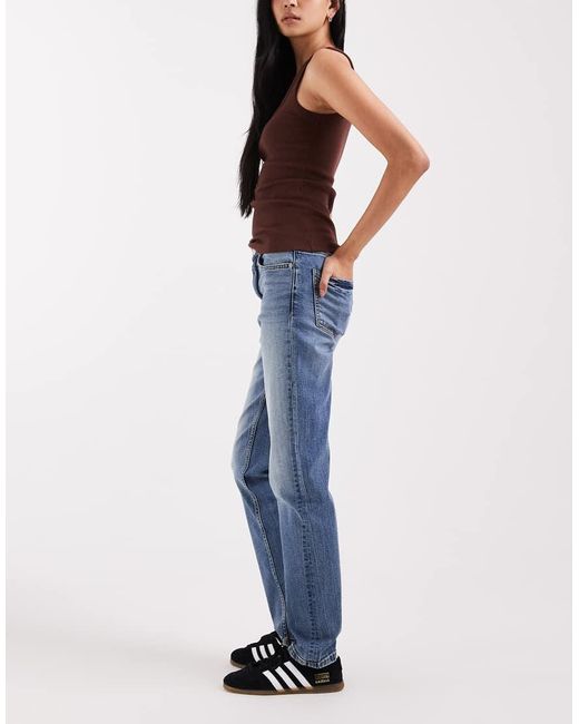 ASOS Black Asos Design Tall Slim Fit Mom Jeans