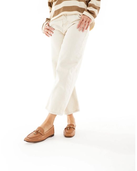 ALDO White Yblide Tassel Detail Loafer