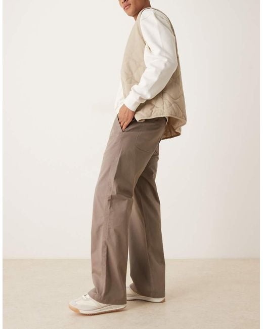 Calvin Klein Natural 90S Baggy Chino Trousers for men