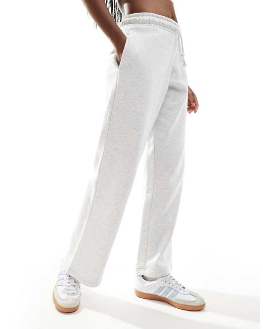 Missy Empire Exclusive Wide Leg Jogger Co Ord in White Lyst UK