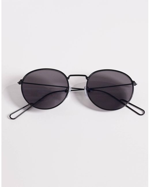 Weekday Metallic – explore – e, runde sonnenbrille