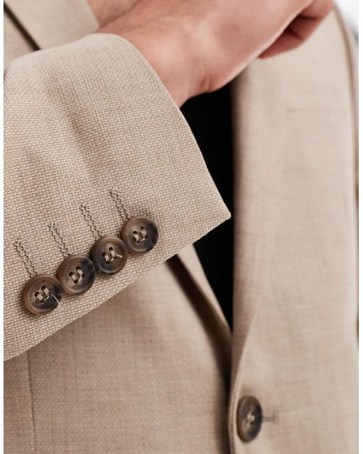 Veste SELECTED pour homme en coloris Natural