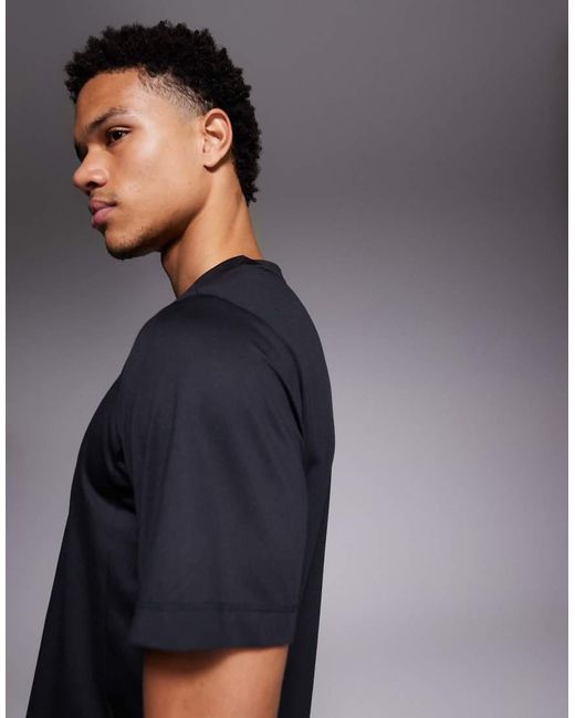 Adidas Originals Gray Adidas Training Essentials D4t T-shirt for men