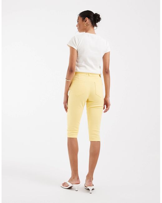 ASOS Natural Capri Jean