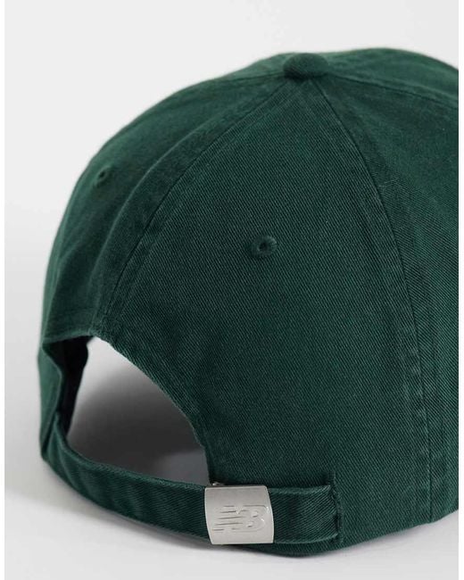 New Balance Green 6 Panel Classic Cap 2.0