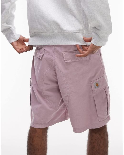 Alan - short cargo Carhartt pour homme en coloris White