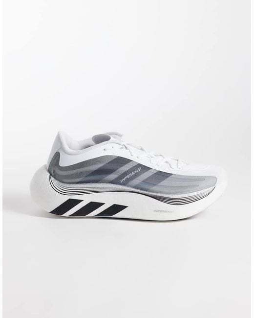 Adidas Originals White Hyperboost Euphoria Lt Trainers for men