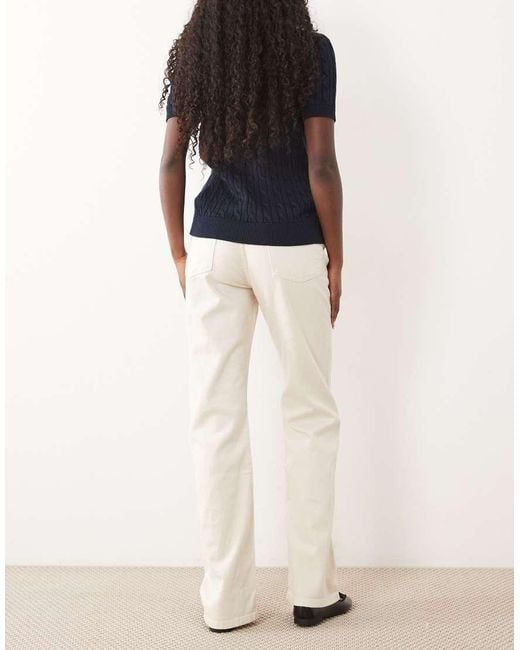 Ralph Lauren Natural Straight Loose Jeans