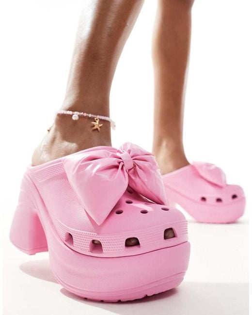 Crocs™ Siren Clogs in Pink | Lyst UK