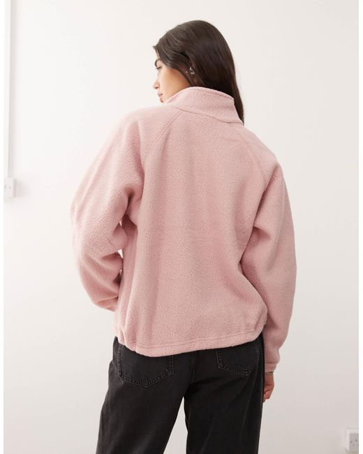 Columbia Pink – jasper ridge – pullover aus fleece