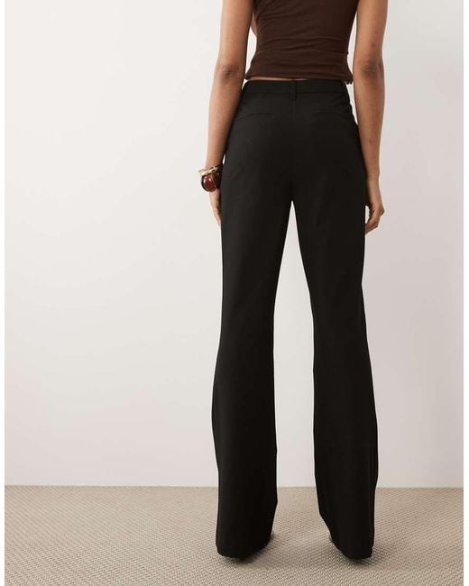 ASOS Black Tall Snatch Flare Pants