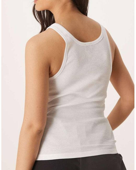 Calvin Klein Natural 3 Pack Scoop Neck Vest Top