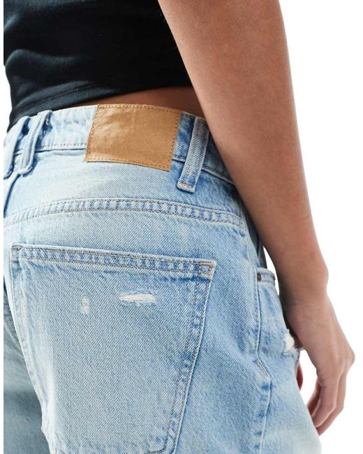 Cotton On Blue Relaxed Denim Short
