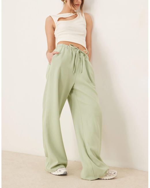 ASOS Natural – elegante hose zum hineinschlüpfen