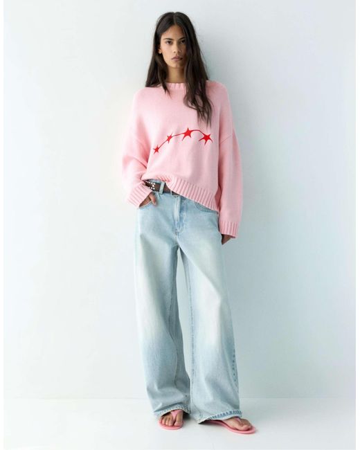 Pull&Bear Pink – pullover