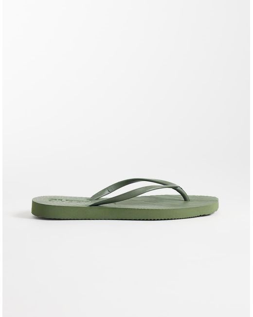 Infradito Affusolate Verdi di Sleeper in Green