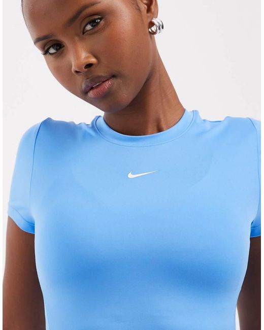 Nike Blue One Dri-Fit Short Sleeve T-Shirt
