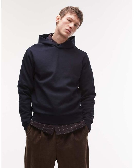 Sudadera Con Capucha De Mango de hombre de color Blue