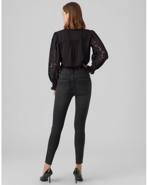 Vero Moda Black Skinny Fit Jeans