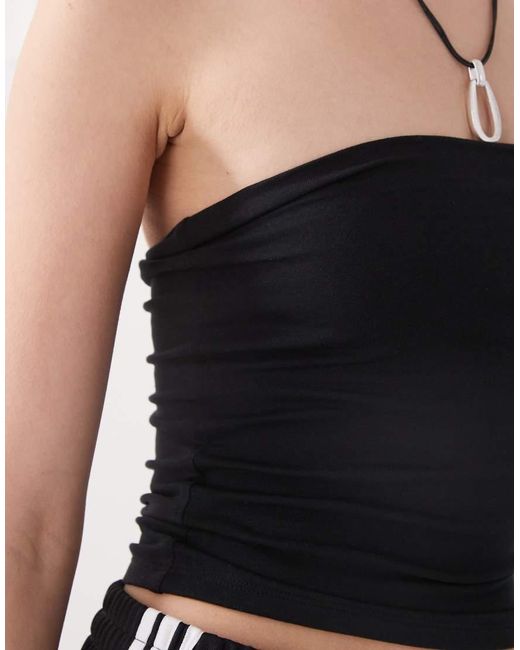 Collusion Black Double Lined Bandeau