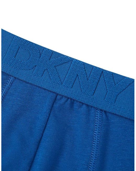 DKNY Blue 3 Pack Dutton Modal Trunks for men
